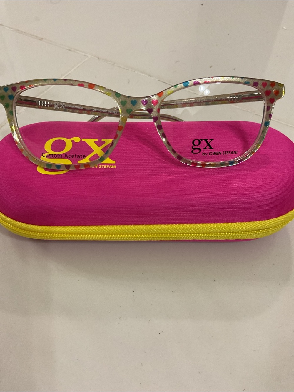 NWT GX by Gwen Stefani Eyewear, Heart Dots GX837